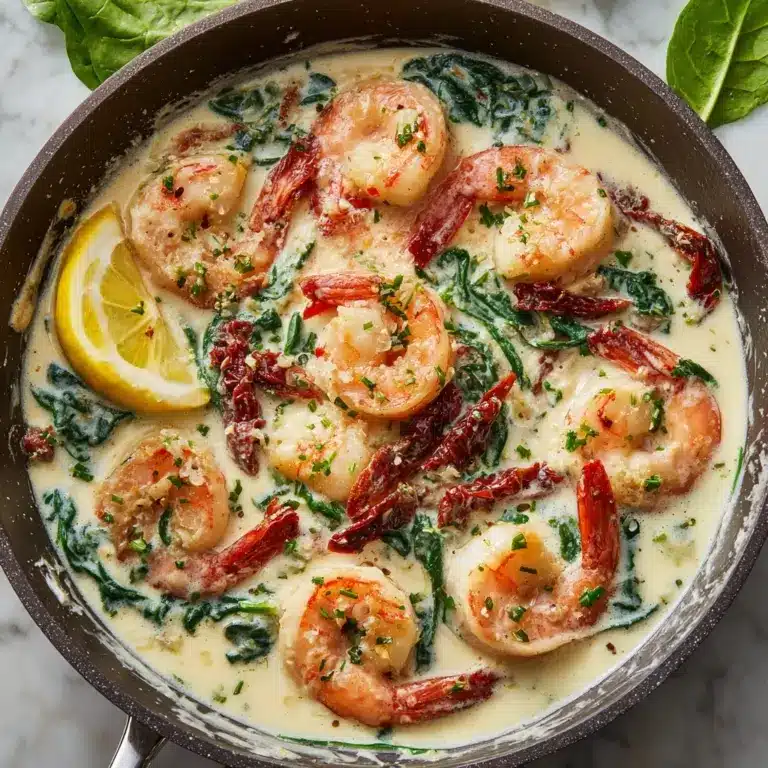 Creamy Tuscan Shrimp Recipe