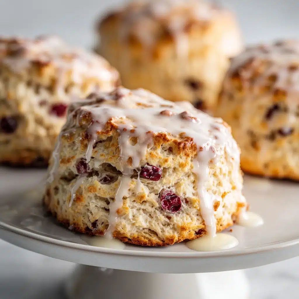 Ridiculously Easy Lemon Raspberry Scones Recipe