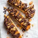 Frozen Banana Snickers Recipe