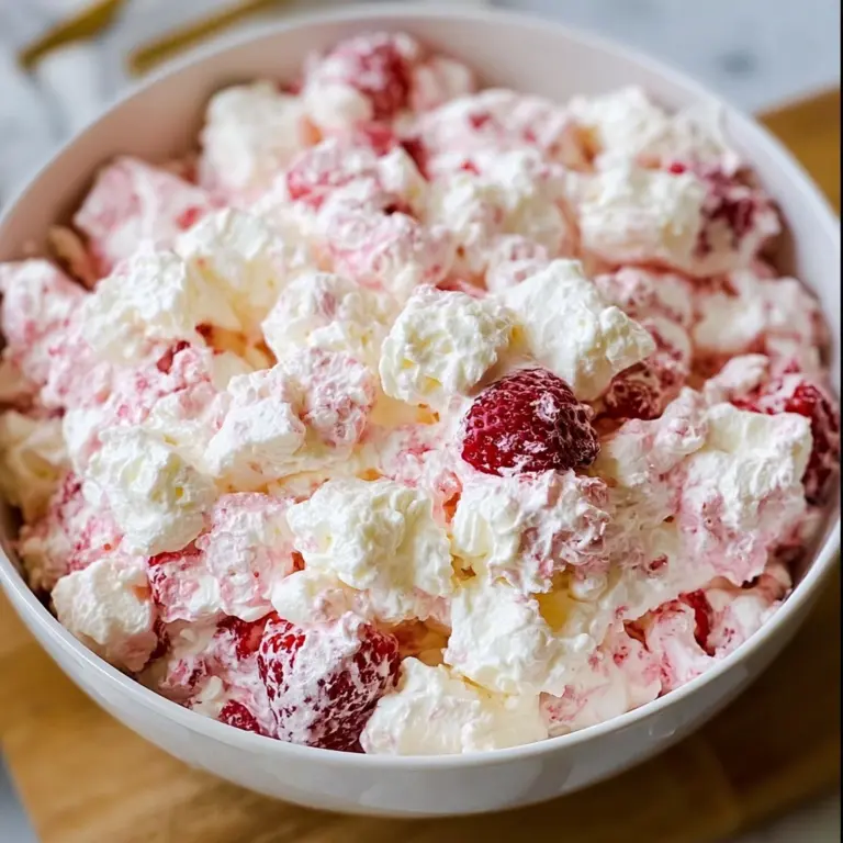 Strawberry Shortcake Fluff Salad Recipe
