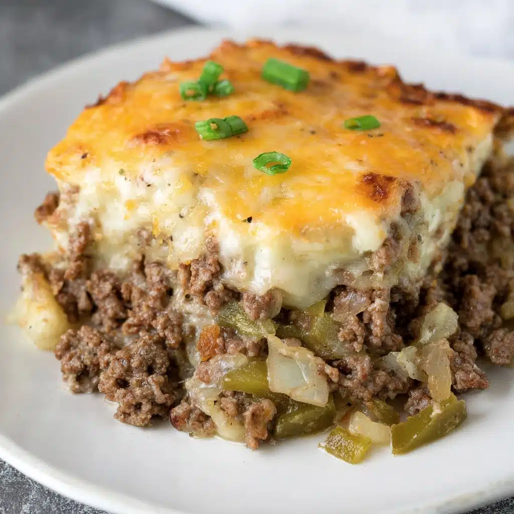 Philly Cheesesteak Casserole Recipe