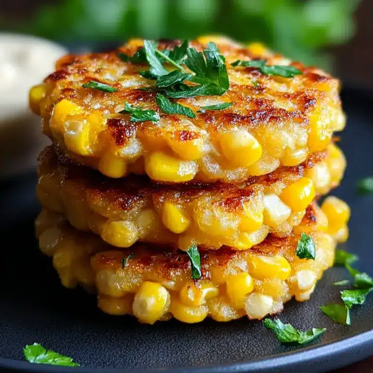 Cheesy Corn Fritters Recipe