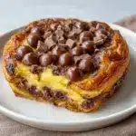 Decadent Chocolate Croissant Breakfast Bake Recipe