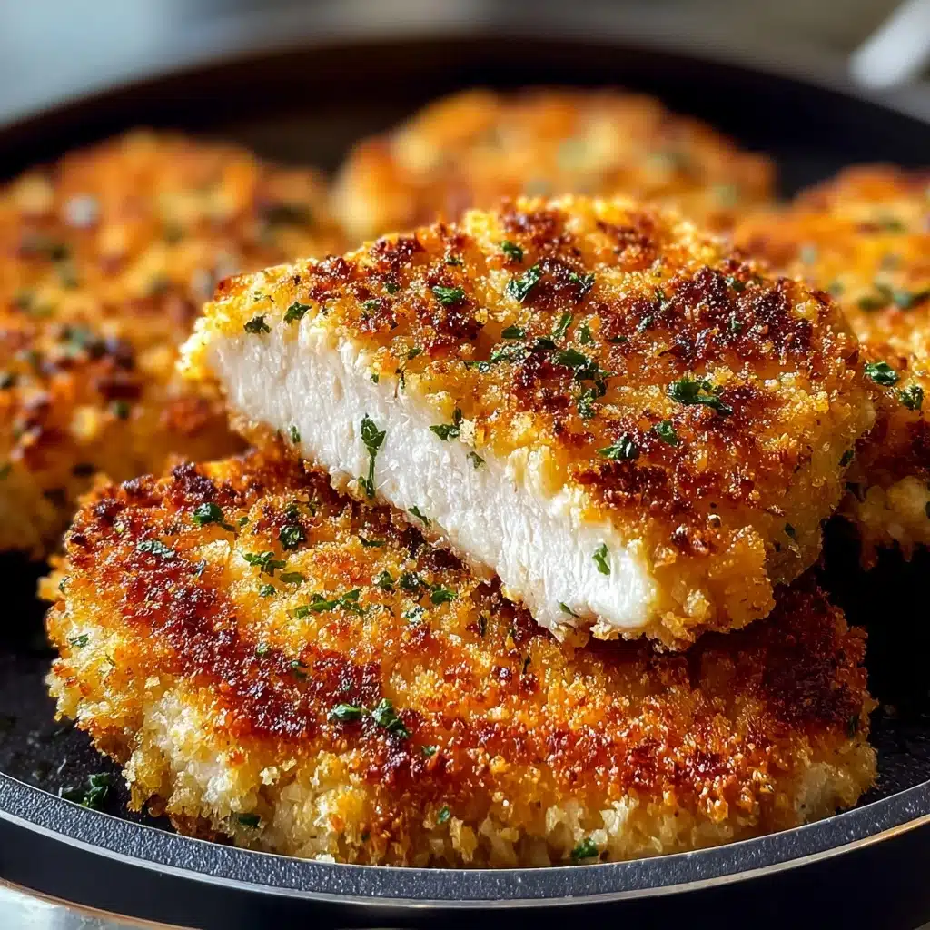Air Fryer Parmesan Crusted Chicken Recipe - Recipe Image