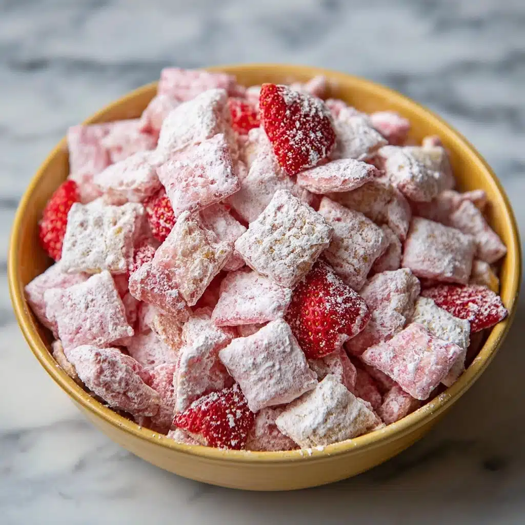 Strawberry Shortcake Puppy Chow Recipe - Recipe Image
