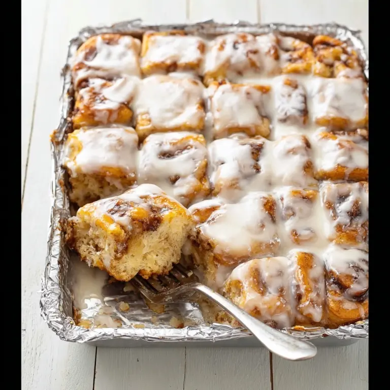 Pumpkin Cinnamon Roll Casserole Recipe