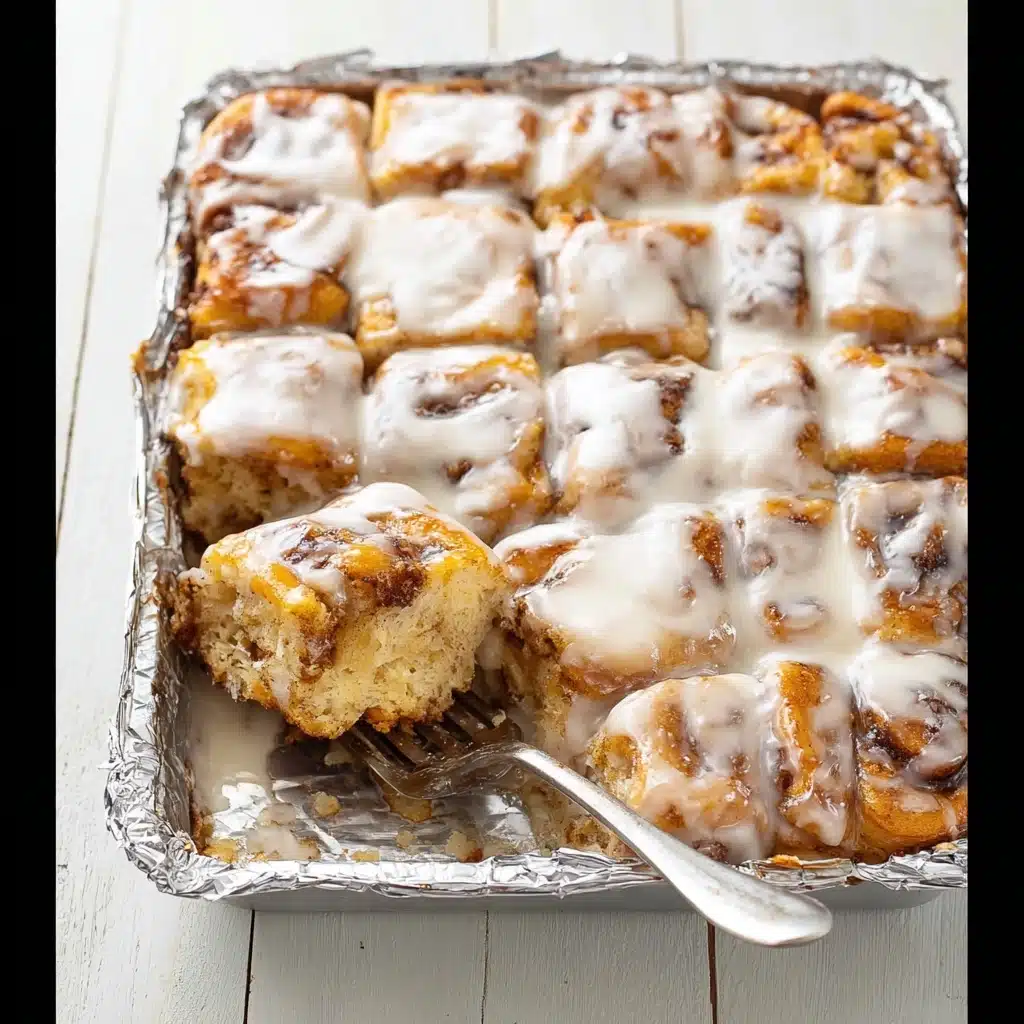 Pumpkin Cinnamon Roll Casserole Recipe - Recipe Image