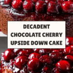 Chocolate Cherry Upside Down Cake Recipe