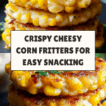 Cheesy Corn Fritters Recipe