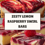 Lemon Raspberry Swirl Bars Recipe