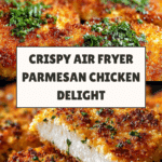 Air Fryer Parmesan Crusted Chicken Recipe