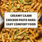 Cajun Cream Cheese Chicken Pasta Bake Recipe