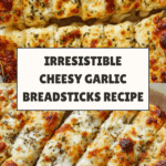 Cheesy Garlic Breadsticks: Crisp, Buttery, and Irresistibly Delicious