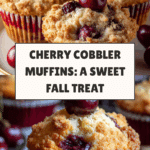 Cherry Cobbler Muffins Recipe