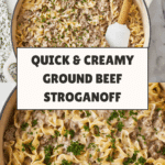 30-Minute Ground Beef Stroganoff Recipe