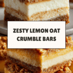 Lemon Oatmeal Crumble Bars Recipe