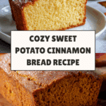 Sweet Potato Cinnamon Bread Recipe