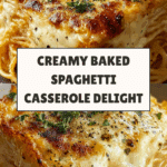 Baked Cream Cheese Spaghetti Casserole Recipe