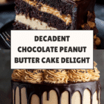 Chocolate Peanut Butter Cake Recipe