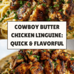 the best Cowboy Butter Chicken Linguine Recipe