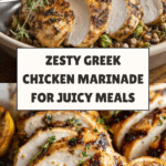 Juicy Greek Chicken Marinade (Perfect Every Time) Recipe