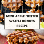 Mini Apple Fritter Waffle Donuts Recipe