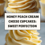 Honey Peach Cream Cheese Cupcakes Recipe