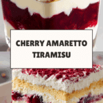 Cherry Amaretto Tiramisu Recipe