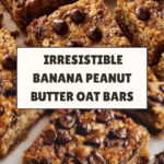Banana Peanut Butter Oat Bars Recipe