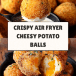 Air Fryer Cheesy Mashed Potato Balls Recipe
