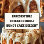 Delightful Snickerdoodle Bundt Cake Recipe