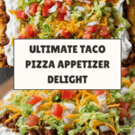 Taco Pizza Appetizer Recipe