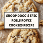 Snoop Dogg's Rolls Royce Cookies Recipe
