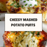 Cheesy Mashed Potato Puff Bites Recipe