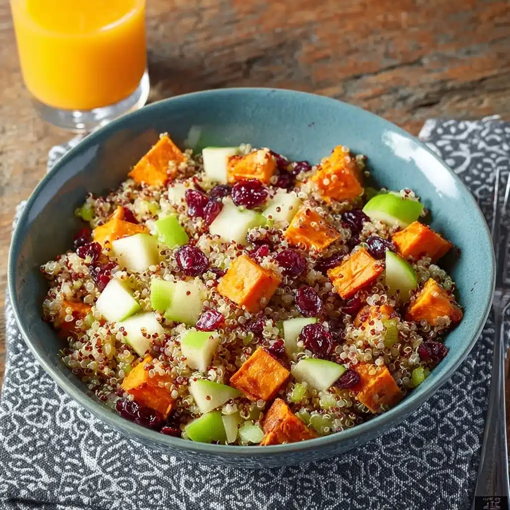 Apple Sweet Potato Quinoa Salad Recipe - Recipe Image