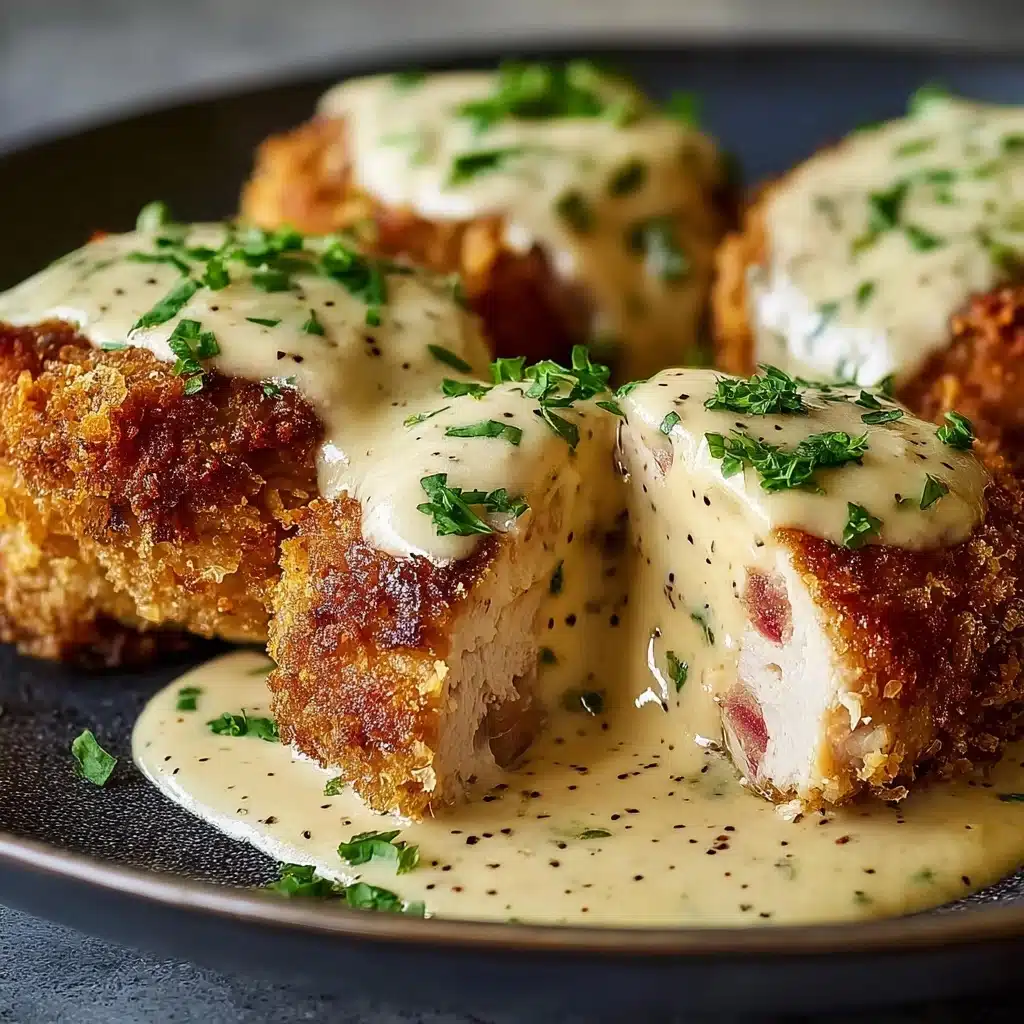 Deliciously Creamy Chicken Cordon Bleu Recipe - Recipe Image
