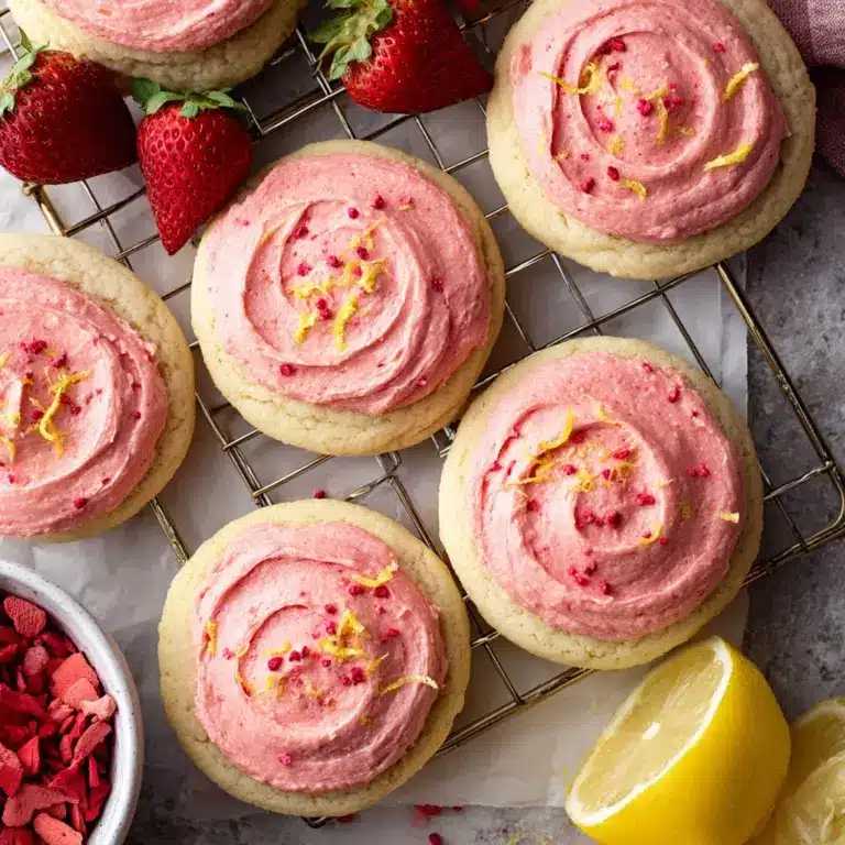 Strawberry Lemonade Cookies Recipe