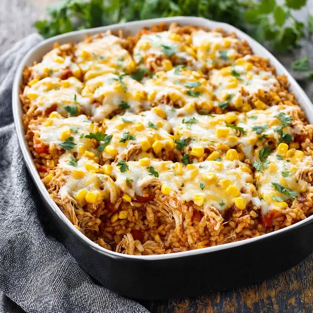 Chicken Enchilada Rice Casserole Recipe - Recipe Image