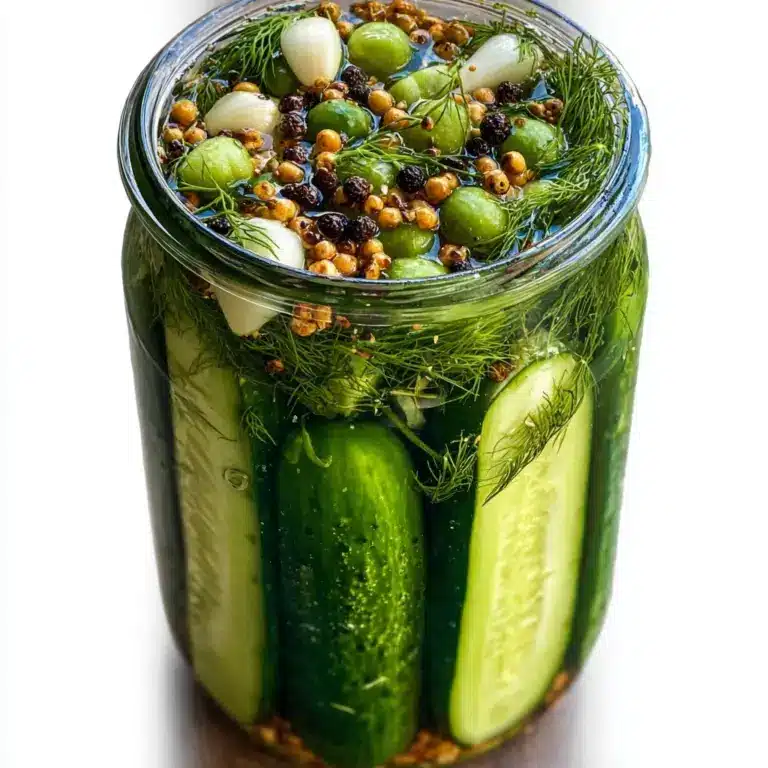 How to Make Dill Pickles Recipe