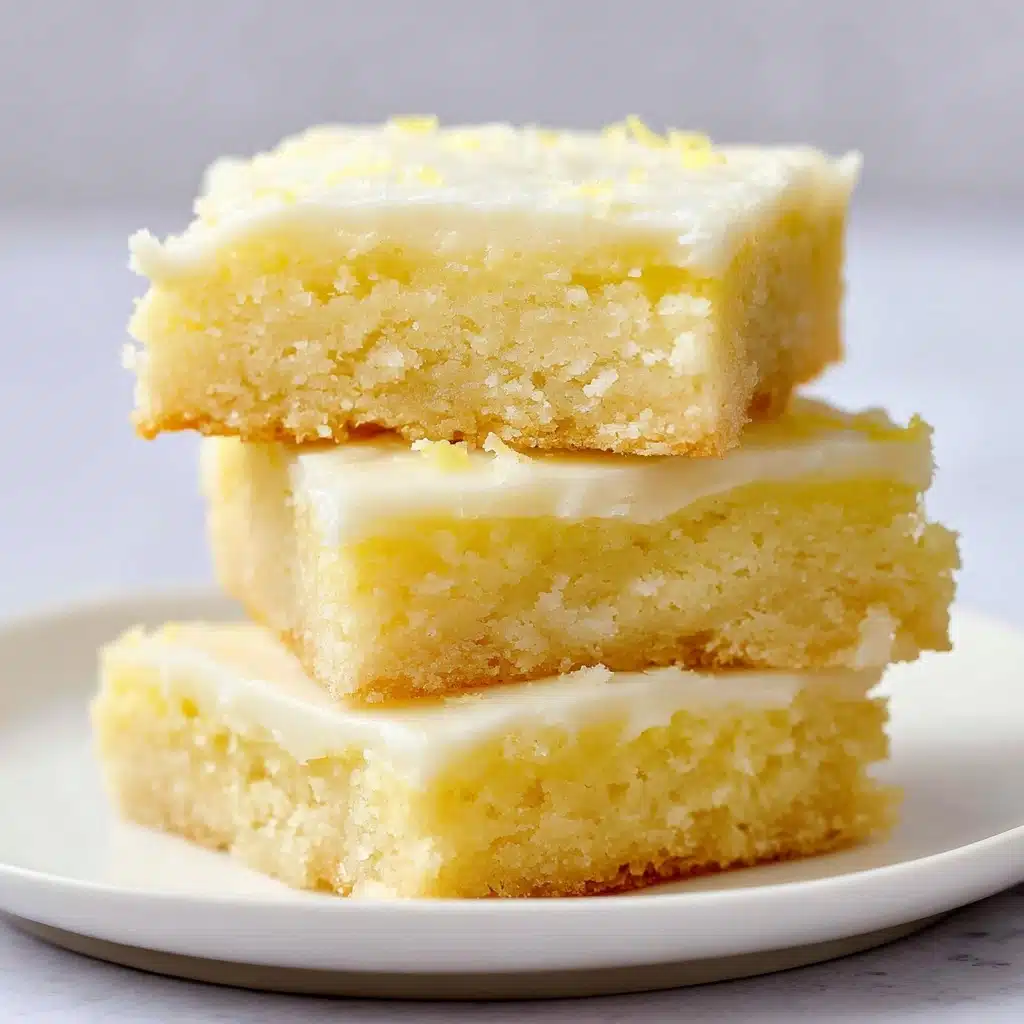 Lemon Brownie Recipe - Recipe Image