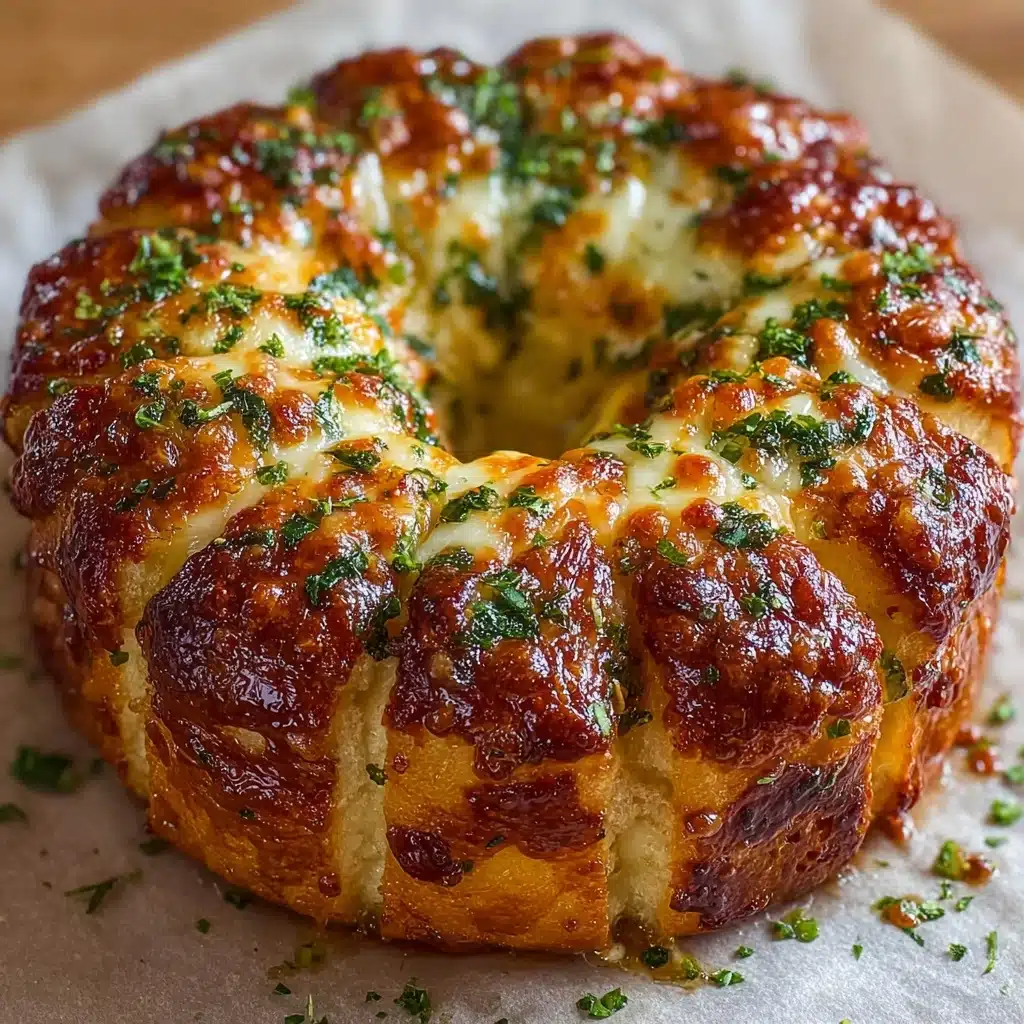 Chicken Alfredo Monkey Bread Recipe - Recipe Image