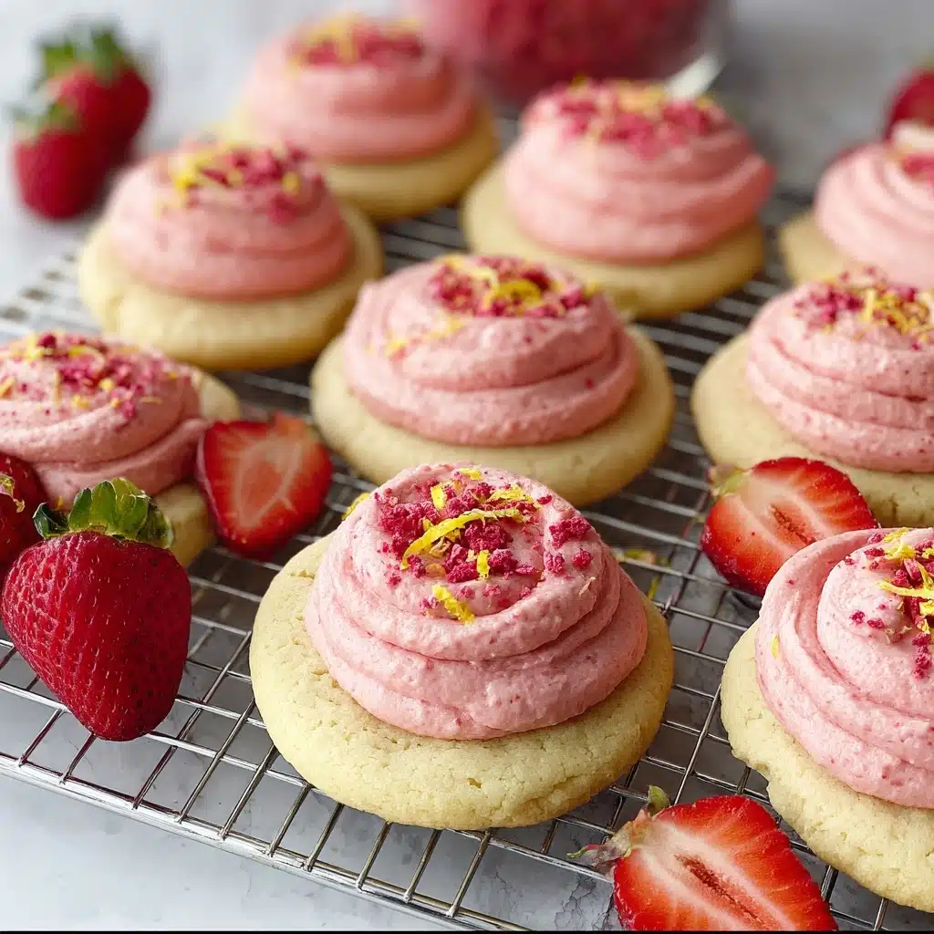 Strawberry Lemonade Cookies Recipe - Recipe Image