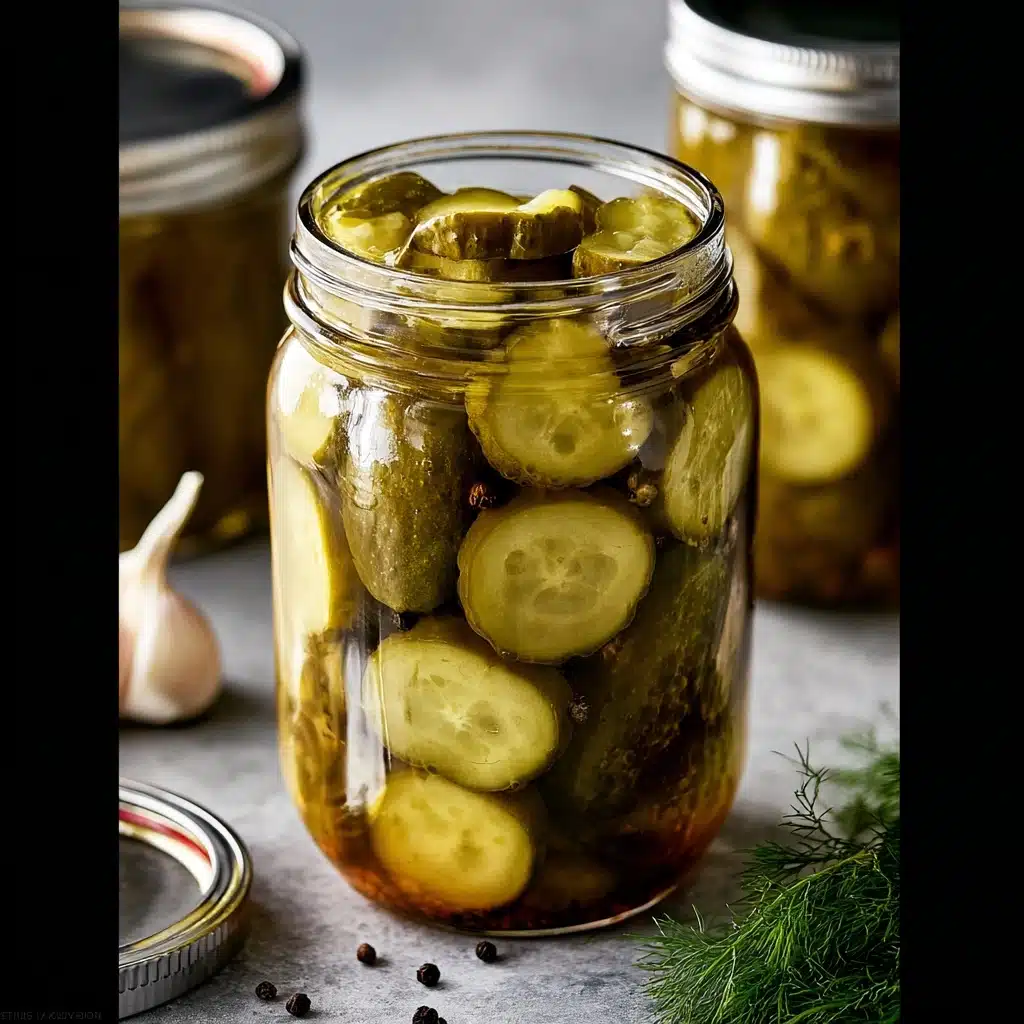 Easy Homemade Dill Pickles Recipe - Recipe Image