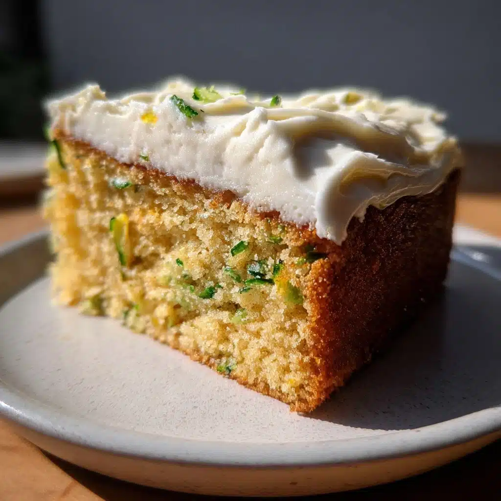 Ultimate Frosted Zucchini Bars Cream Cheese Recipe