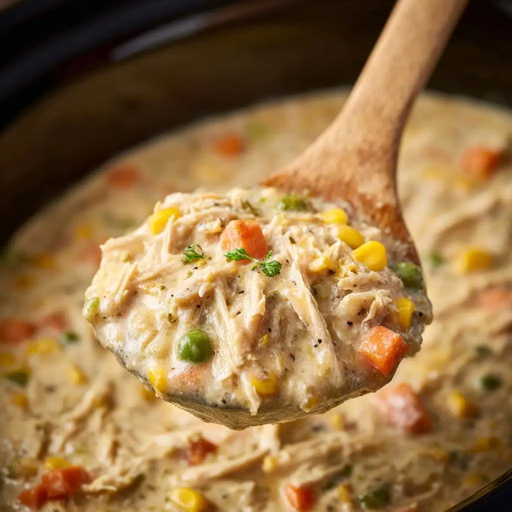 Easy Slow Cooker Chicken Pot Pie Recipe - Recipe Image