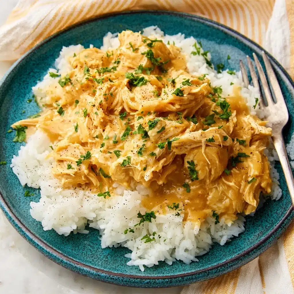 Easy Crockpot Chicken and Gravy Recipe - Recipe Image