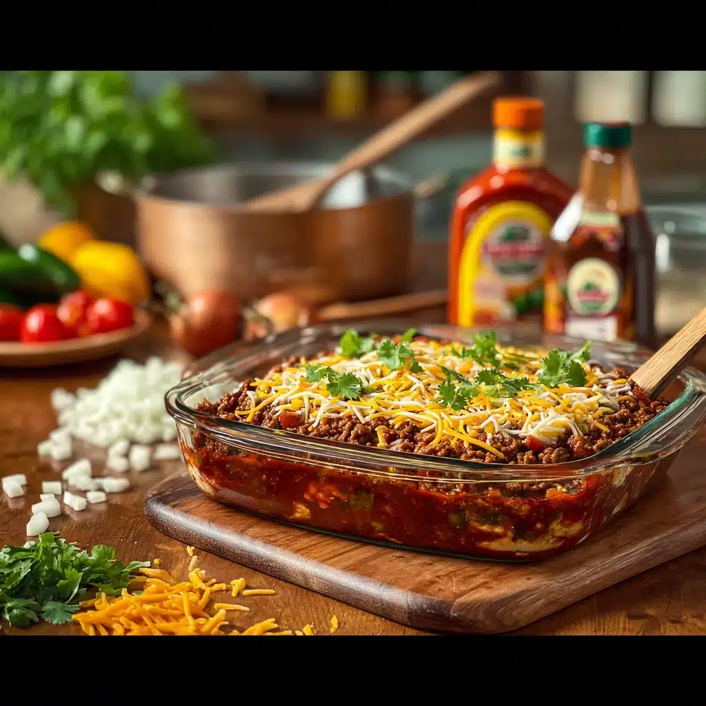 One Pot Sloppy Joe Casserole Recipe - Recipe Image