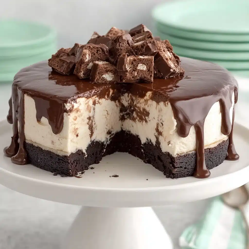 Delicious Brownie Ice Cream Cake Recipe - Recipe Image