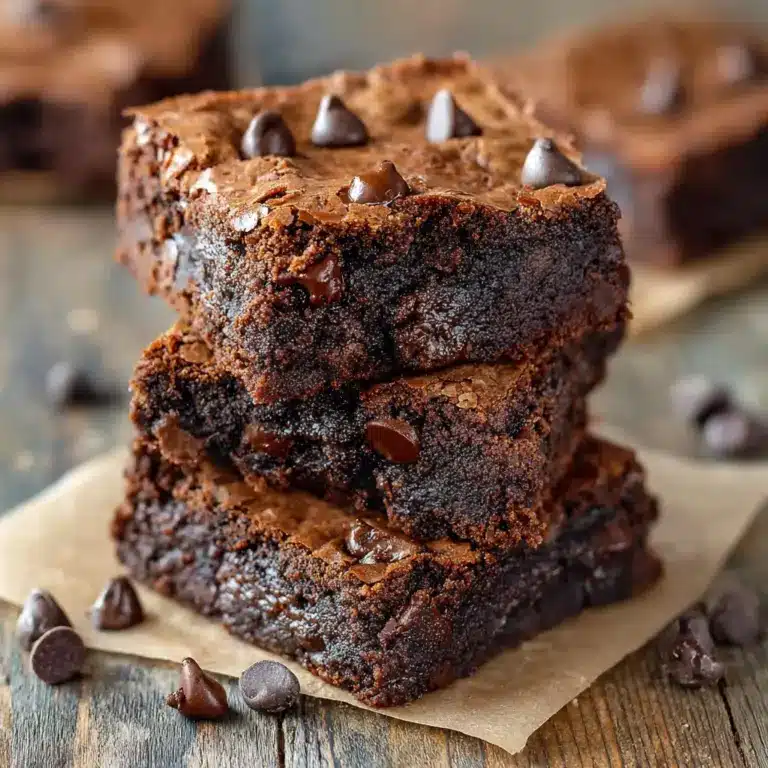 Irresistible Chocolate Chip Brownies Recipe