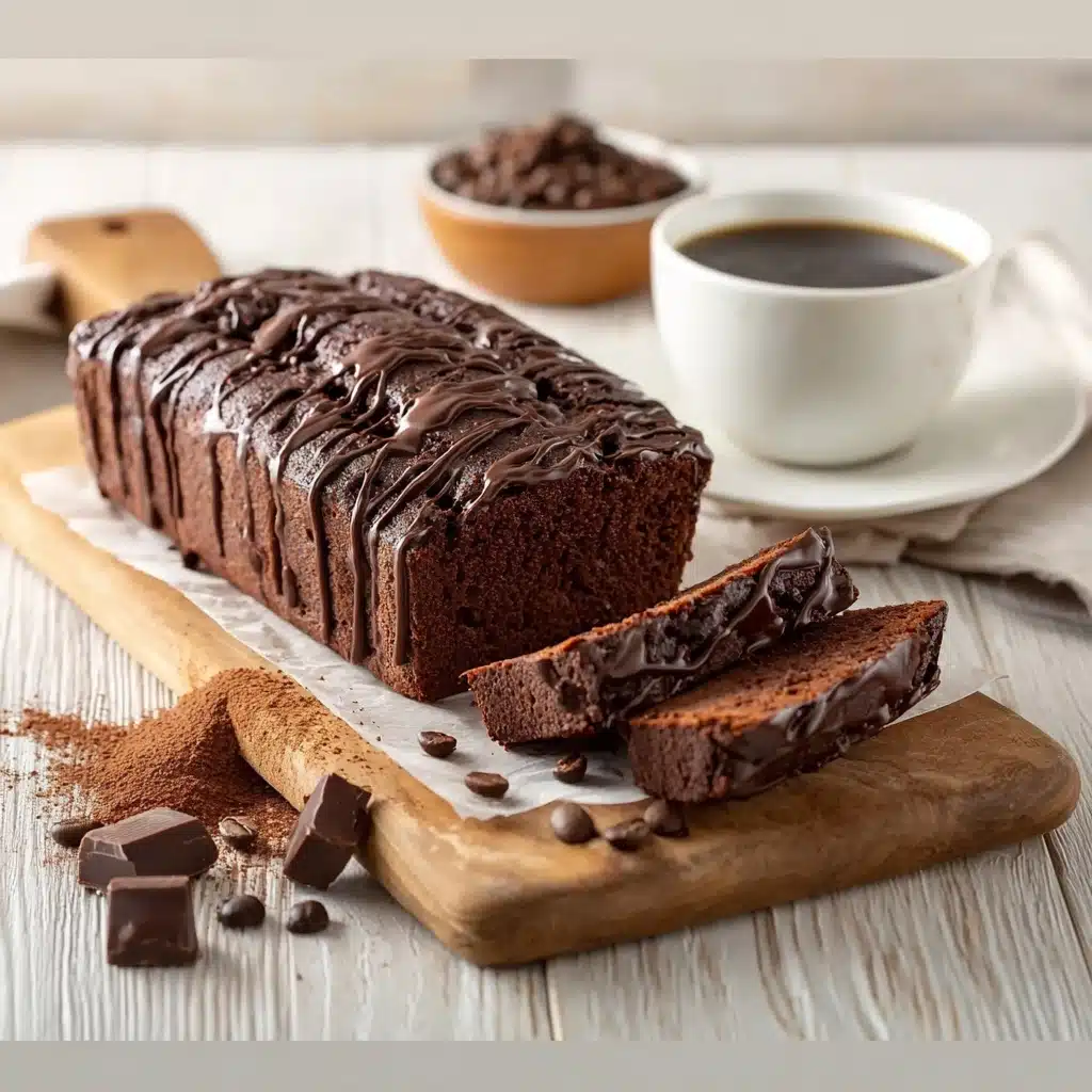 Hot Fudge Brownie Bread Recipe - Recipe Image